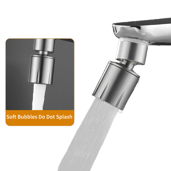 Double outlet 40 degree inner wire chrome plated silver (shell pattern)